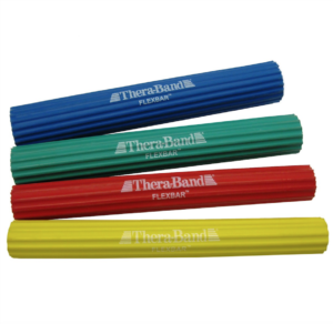 assorted theraband flex bars
